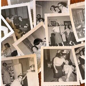 Mid-Century Sisterhood | Original Vintage 1950s Snapshot Collection | Retro